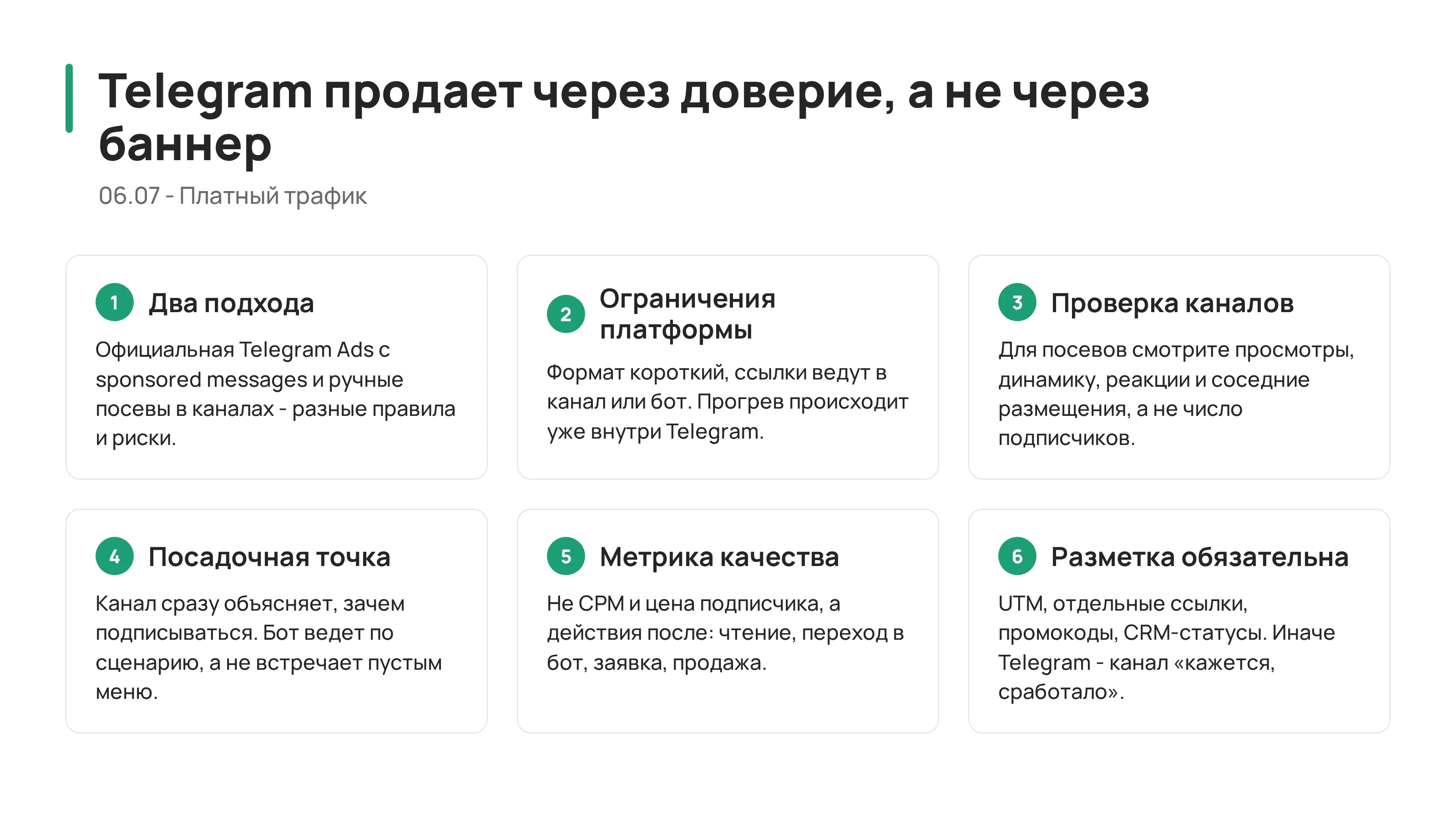 Реклама в Telegram